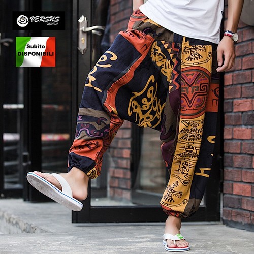 Pantaloni uomo harem alla - pantaloni,