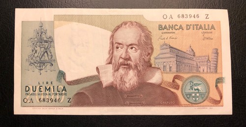 2000 lire galileo galilei - lire,