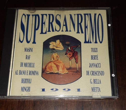 Audio supersanremo 1991 - cd, audio: