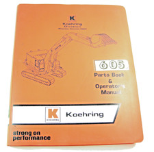 Koehring 605 escavatore - koehring,