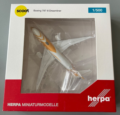 Herpa 500 scoot boeing - herpa,