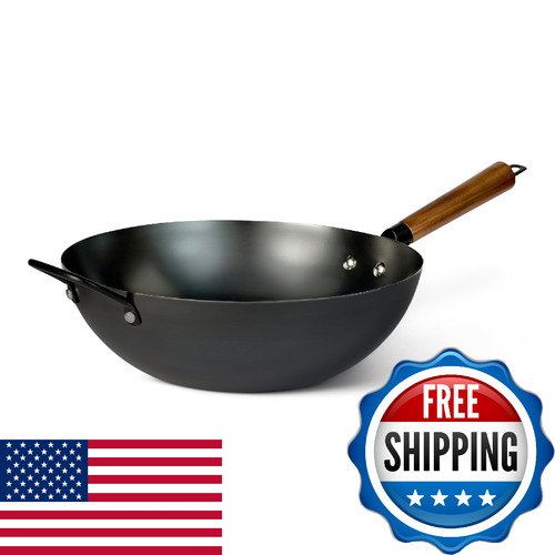 Amazon basics wok - amazon,