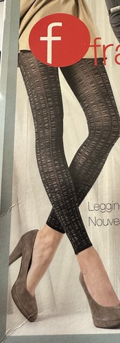 Leggings 80den effetto maglia