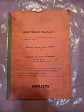 Manuale manutenzione Mori Seiki TL-40Y con MSC516 MSD-516 spedizione gratuita