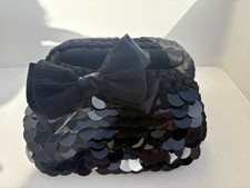 Borsa Pochette clutch nera con