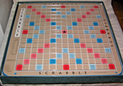 Vintage scrabble deluxe - scrabble,