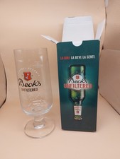 BECK'S 1 BICCHIERE BOCCALE 2022 BIRRA BIER BEER 0,5 CL