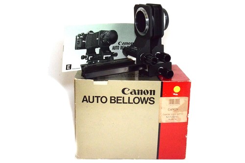 Canon auto bellows macro - auto, e