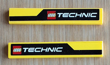 Lego 2 x Fliese Kachel 1x6