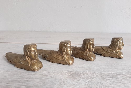 Decori fregi ottone sfingi - in,