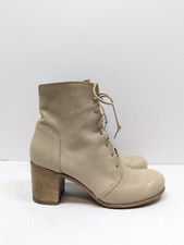 Stivali donna OXS avorio tacco