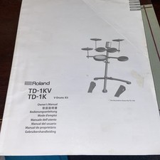 Roland drums 1kv td 1k - &, td-1k