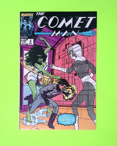 Comet man 1987 marvel - #4,