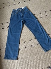 Jeans Zara Baggy Fit blu gamba