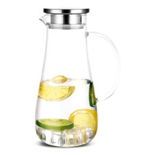 CARAFFA ACQUA IN VETRO CON