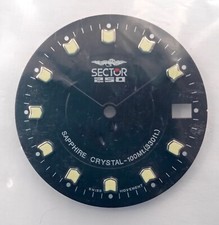 Nos sector 250 Shapphire Cristalli 100 M Sphere 5215126033 Dial Watch Vintage