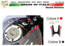 Kit adesivi per serbatoio nuova Moto Ducati Monster 797/821/1200 "V641B"