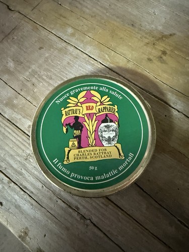 Scatola latta vintage tabacco