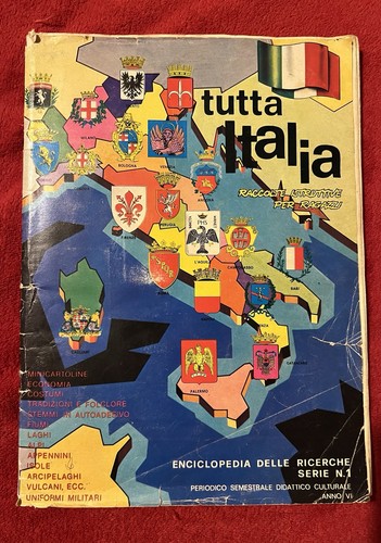 Album figurine tutta - tutta, italia