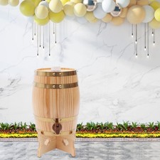 Botte per vino 5l con base e