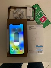 Iphone X 64 gb bianco,  batteria nuova