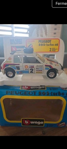 Bburago peugeot 205 turbo - peugeot,