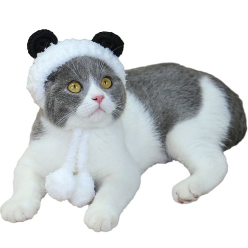Cerchietto orecchie panda - ,