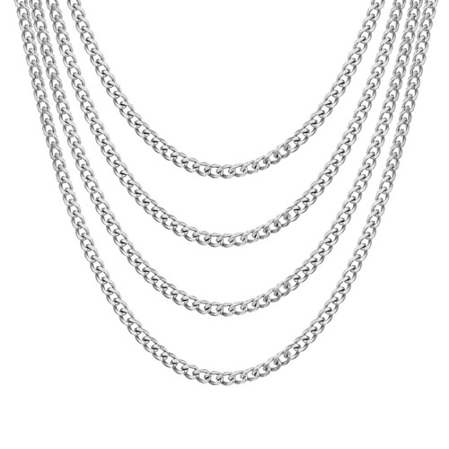 Collana uomo acciaio - collana, da