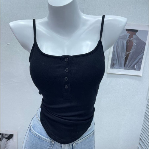 Top corto righe - top, a