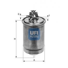 Filtro carburante gasolio ufi - filtro,
