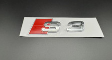 Audi scritta emblema logo - s3,
