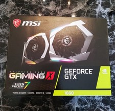 MSI GeForce GTX 1660 GAMING X