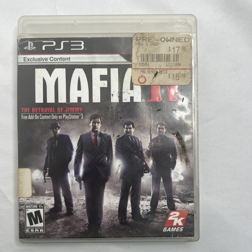 Mafia ps3 playstation - 2,