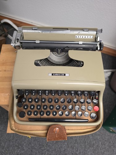 Macchina scrivere olivetti - macchina,