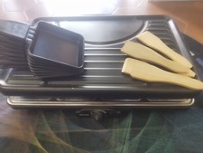 Raclette Grill per 8 persone con Accessori 1200W 