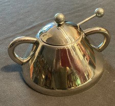 Zuccheriera con cucchiaino in acciaio inox 18/8 no Alessi