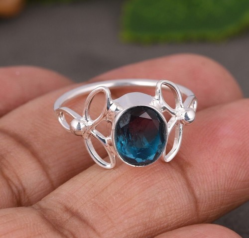 Anello pietra preziosa argento