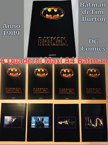 Quaderno maxi batman tim - a4,