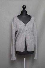 Donna Maglione Cardigan Grigio