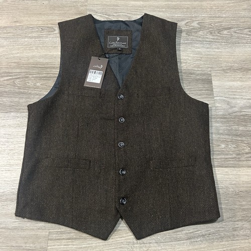 Celtic ranchwear gilet tweed - celtic,