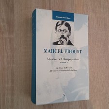 Libro l'Espresso Grandi Opere MARCEL PROUST Alla ricerca del tempo perduto Vol 1