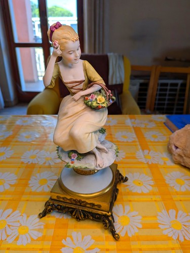 Statua porcellana benacchio - porcellana,