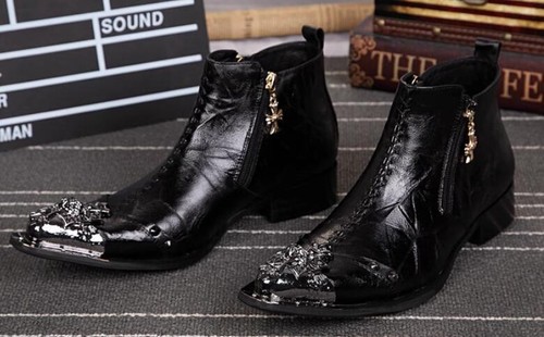 Stivaletto uomo moda punk