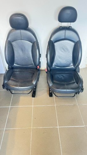 Set sedili pelle nera mini - set,