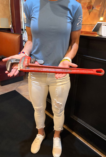 Ridgid chiave tubo - a, dritto