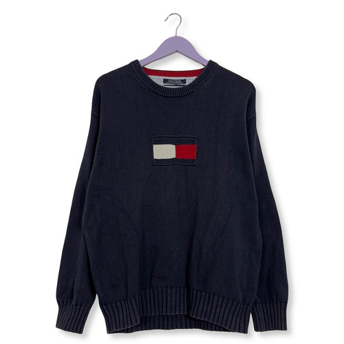 Maglione tommy hilfiger blu - blu, a