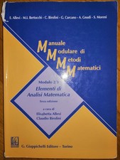 Manuale Modulare Metodi Matematici - Modulo 2/3 Analisi Matematica 