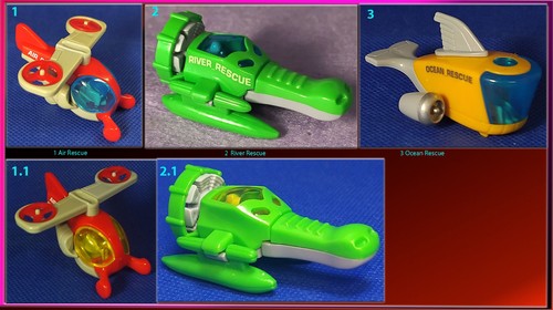 Kinder surprise rescue fleet - rescue,