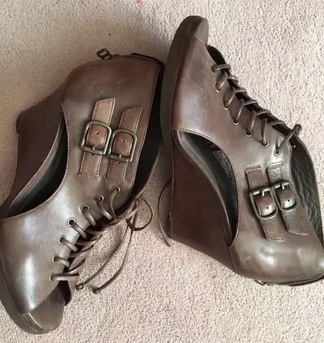 Scarpe vintage marroni - scarpe,
