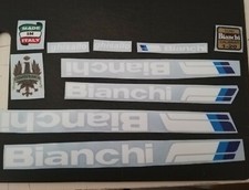 Kit adesivi compatibili Bianchi ghisallo bianco